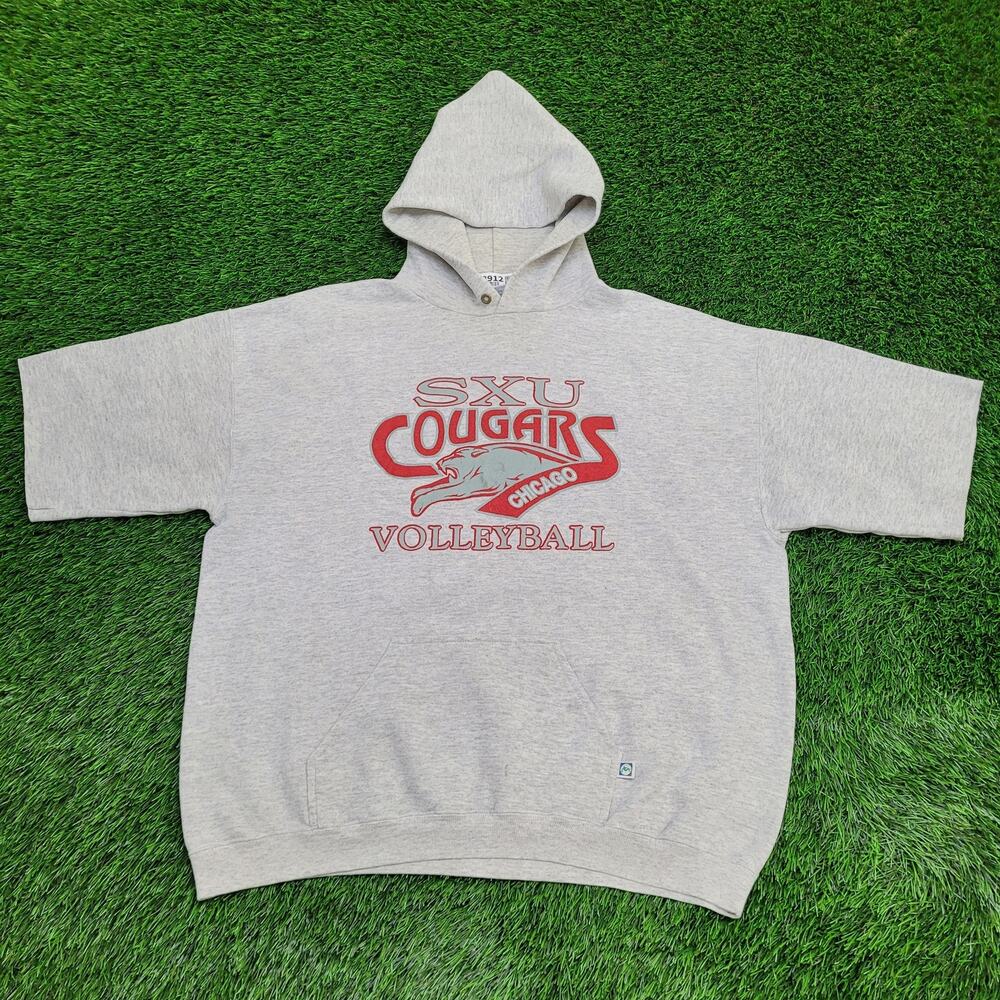 Vintage Saint-Xavier University Hoodie XL 25x26 Volleyball